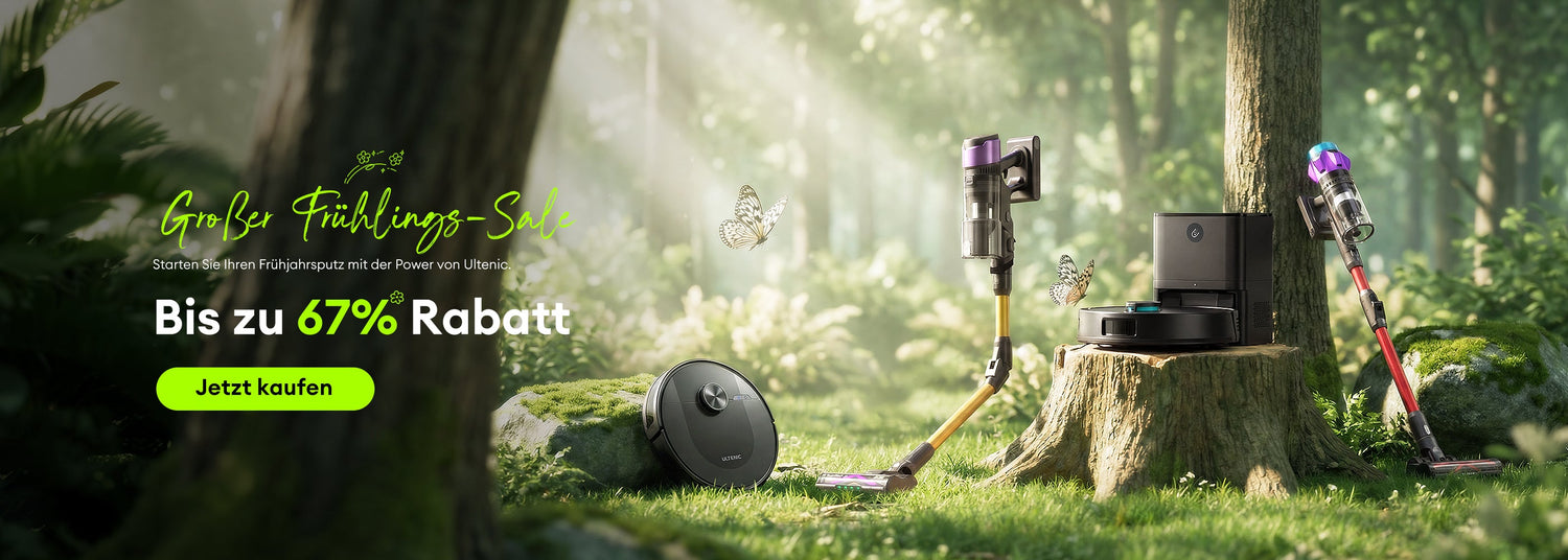 Ultenic Frühlingsaktion: Groß abräumen, noch größer sparen