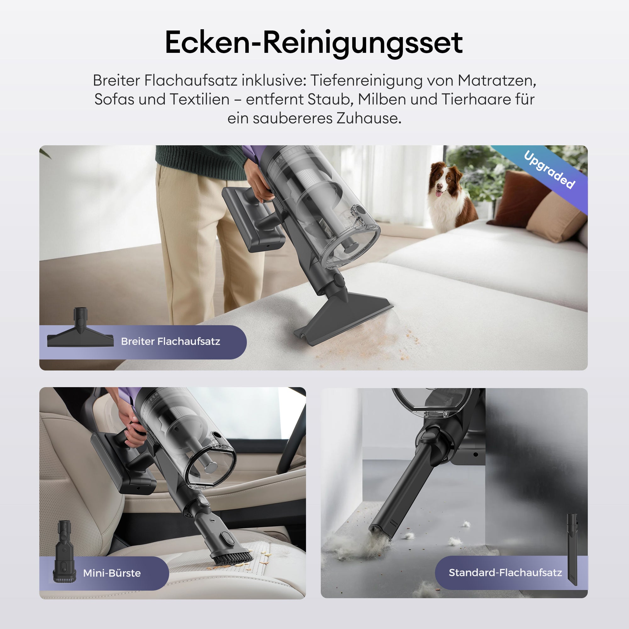 Ultenic U18 PowerPro Akku-Staubsauger