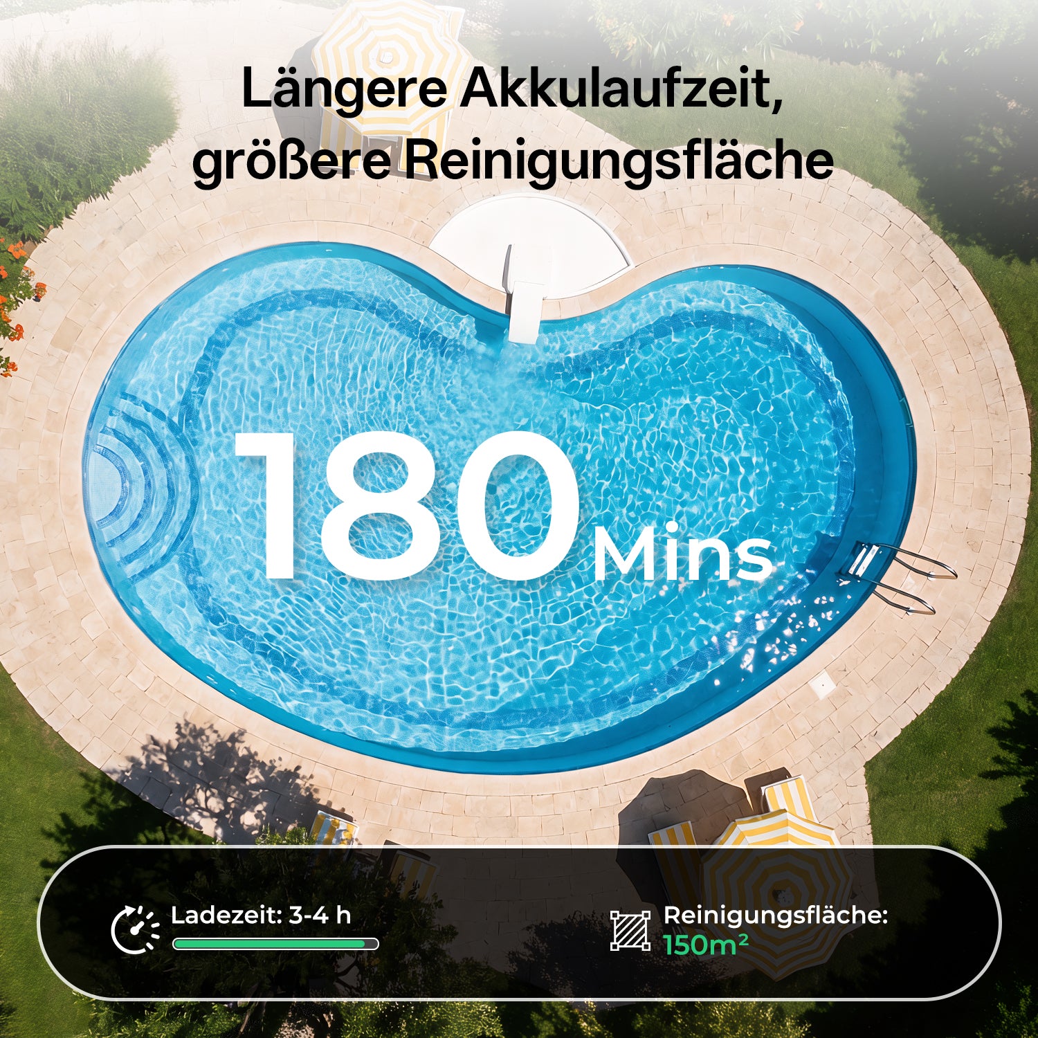 Ultenic Pooleco 30 Kabelloser Poolroboter