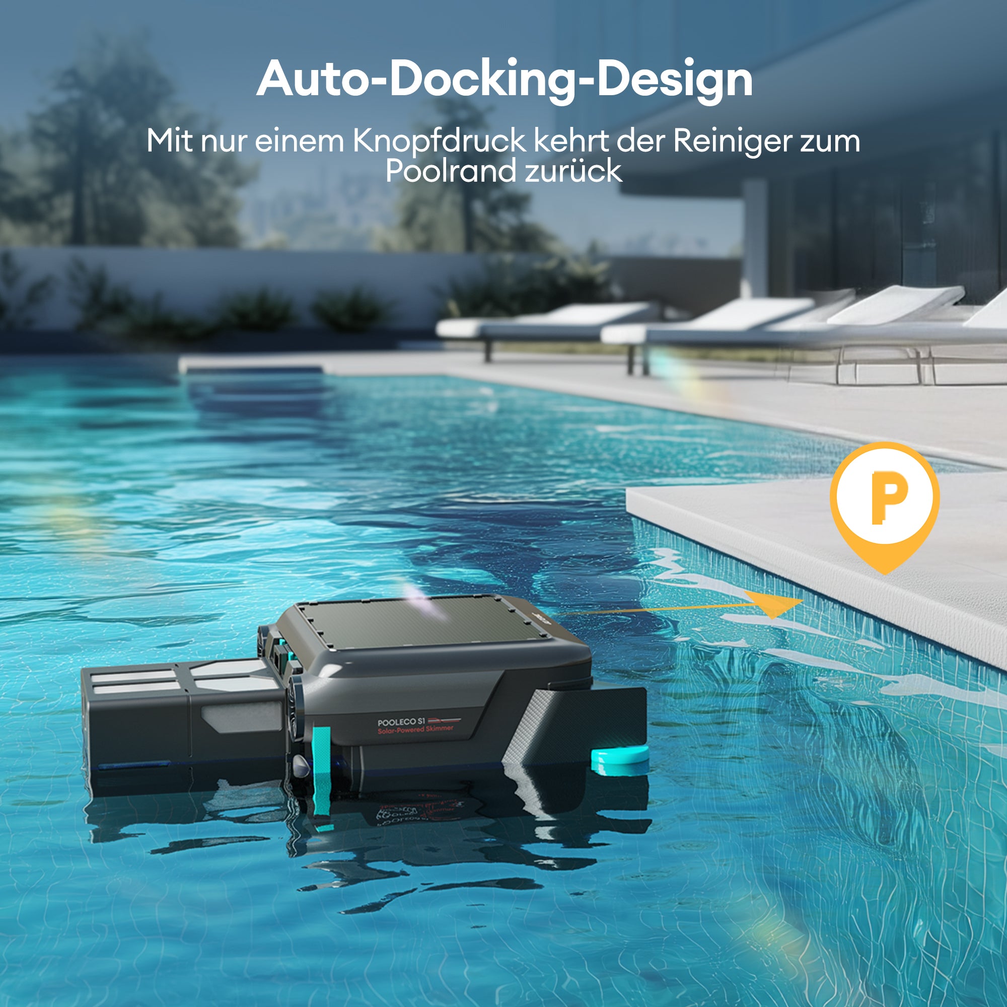 Ultenic Pooleco S1 Solar-Roboter-Poolskimmer