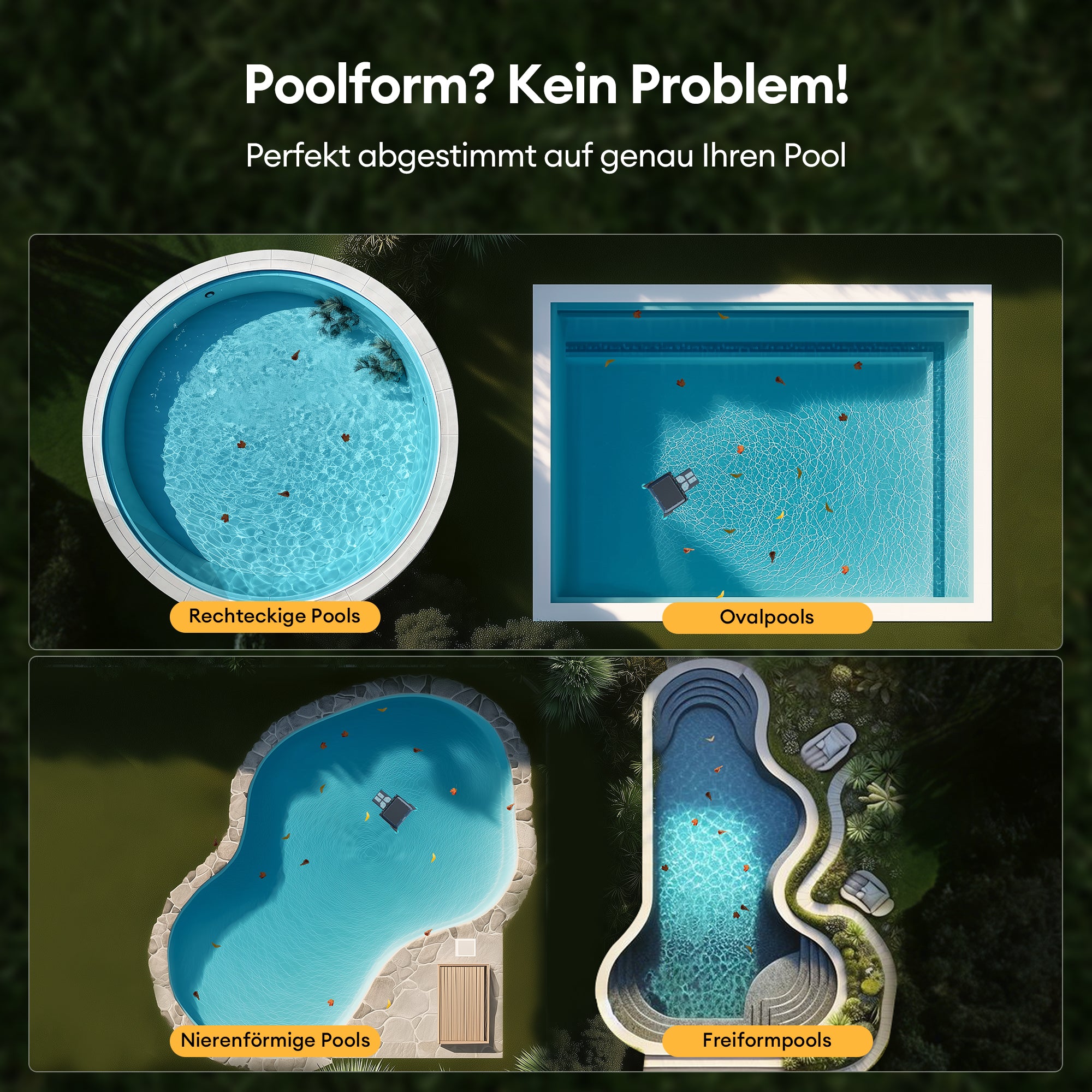 Ultenic Pooleco S1 Solar-Roboter-Poolskimmer