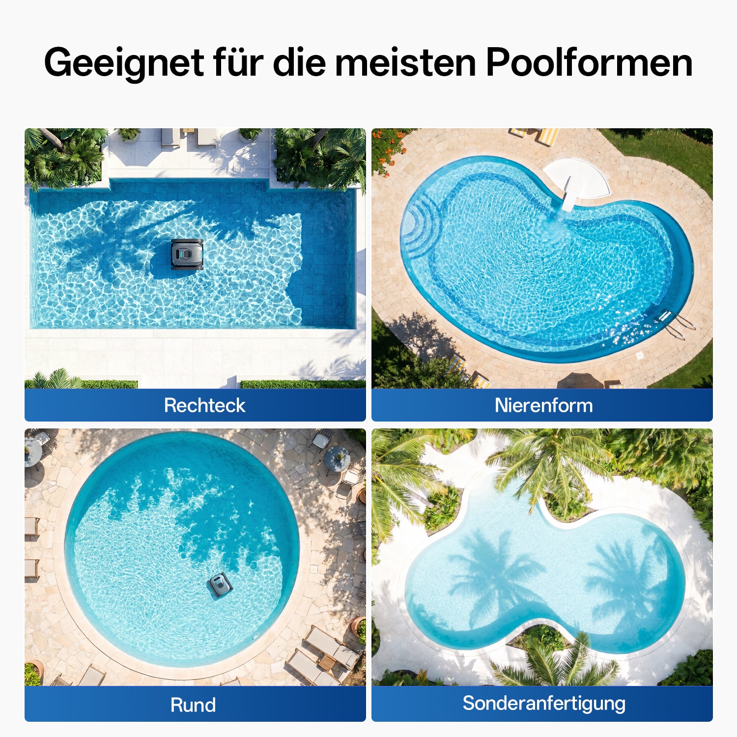 Ultenic Pooleco 30 Kabelloser Poolroboter