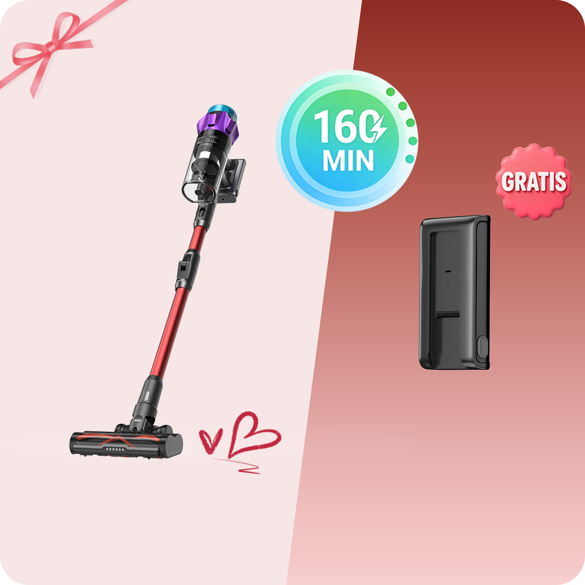 Ultenic U18 PowerPro Akku-Staubsauger