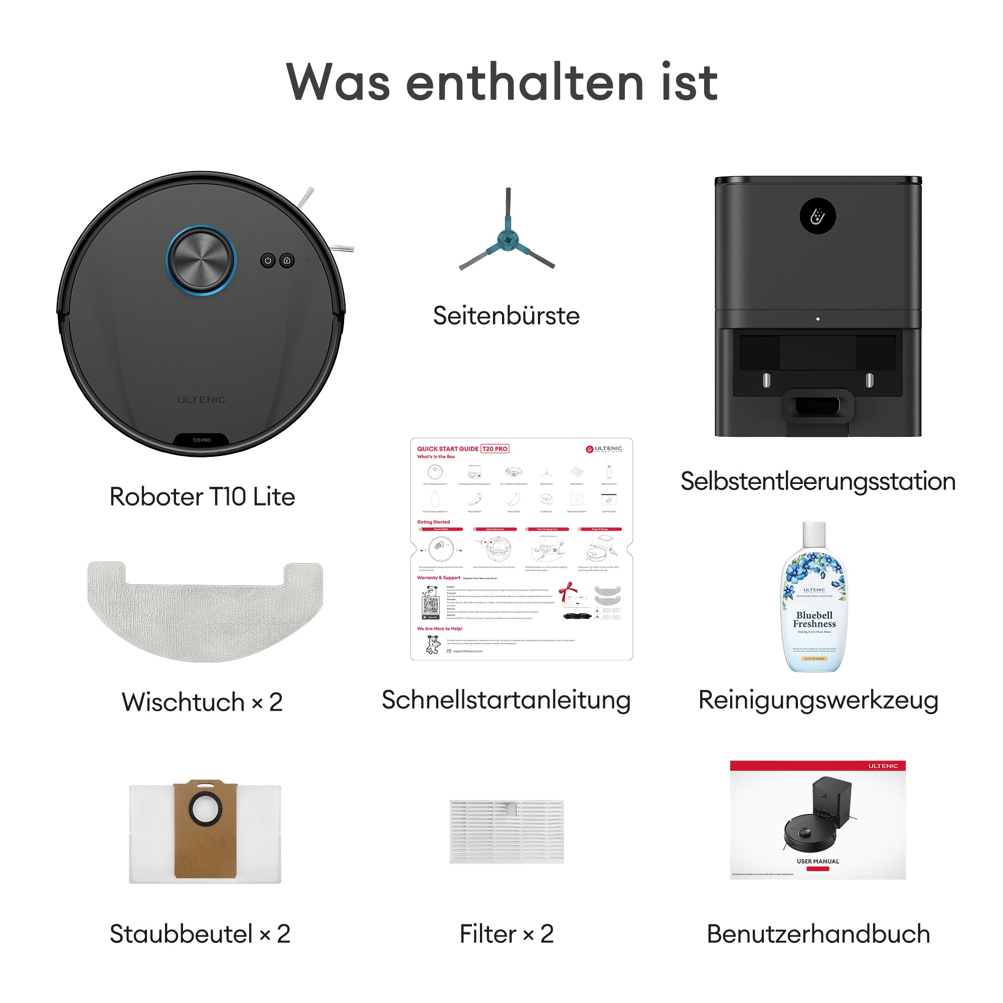 Odkurzacz robot Ultenic T20 Pro