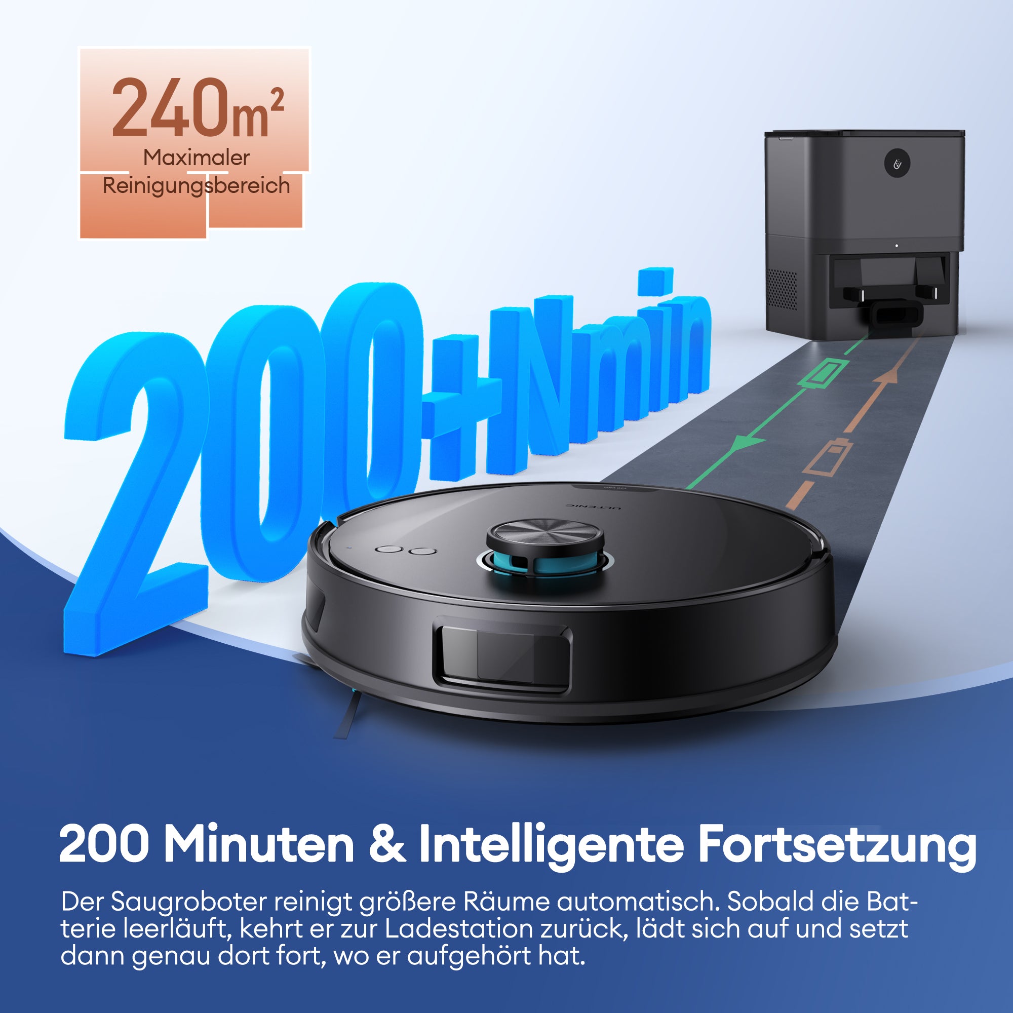 Odkurzacz robot Ultenic T20 Pro