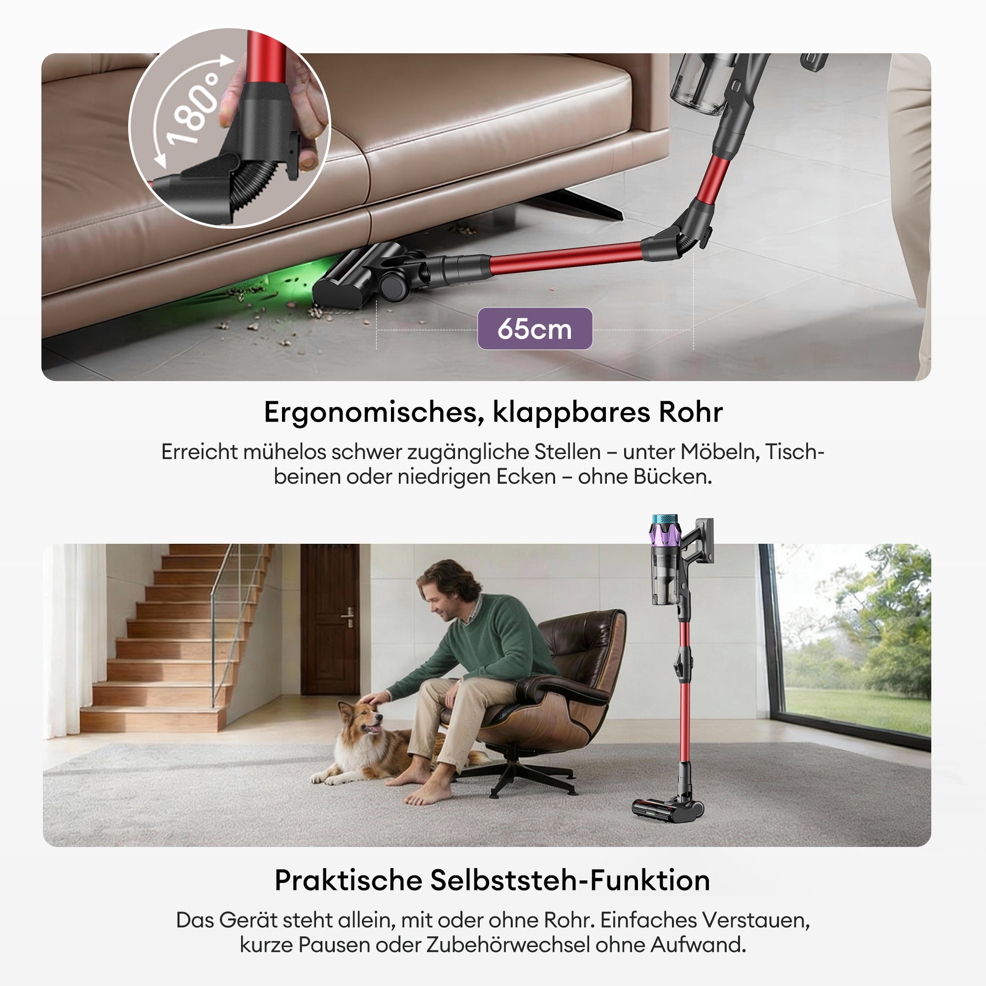 Ultenic U18 PowerPro Akku-Staubsauger