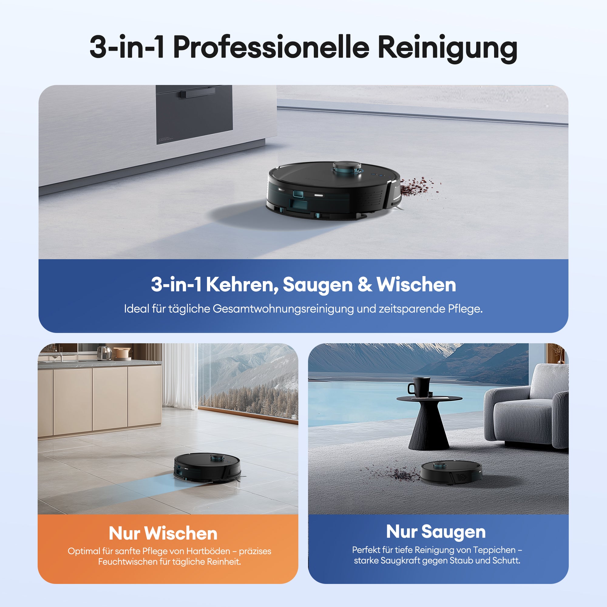 Ultenic T20 Pro  Saugroboter - Black Friday Bestseller