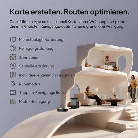 Ultenic MX50 robotstofzuiger