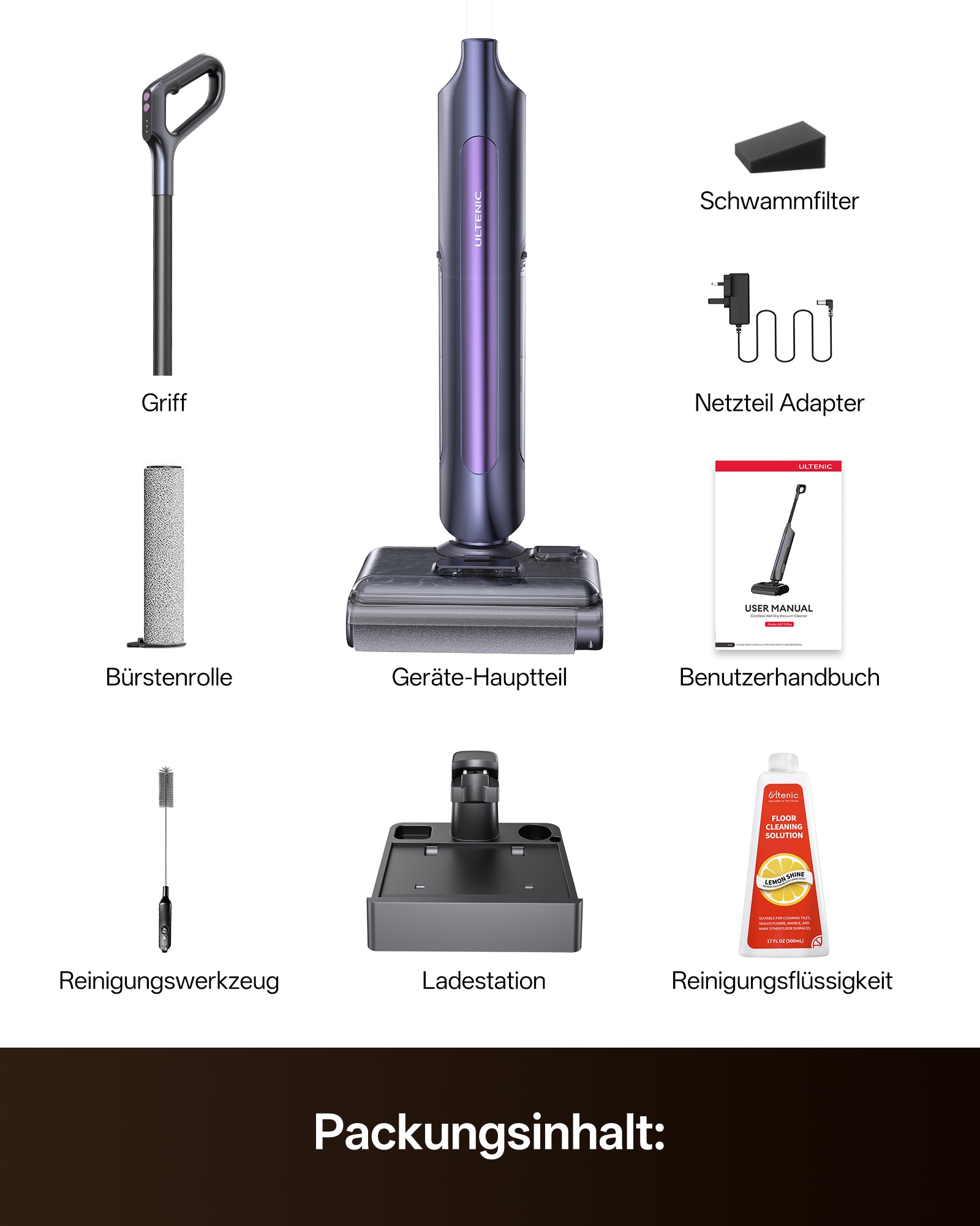 Ultenic AC1 TriFlex Nass-Trockensauger
