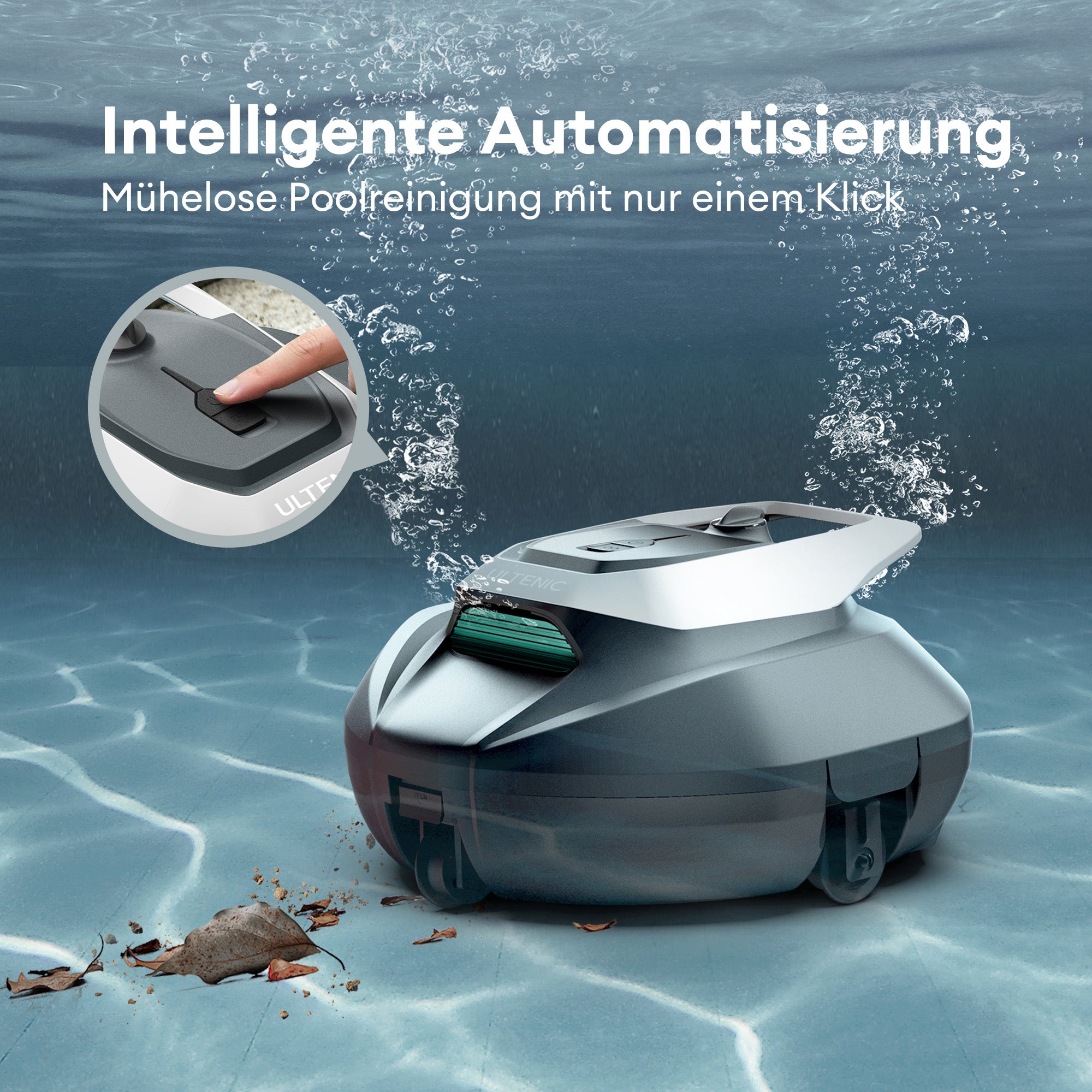 Bezprzewodowy robot basenowy Ultenic Pooleco z serii 10
