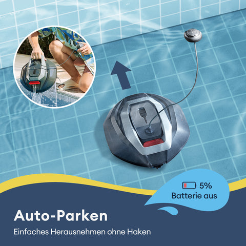 Refurbished Gerät : Pooleco 10 Poolroboter mit Fernbedienung