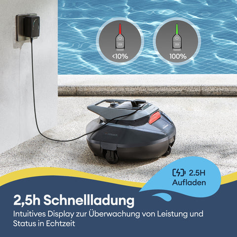 Refurbished Gerät : Pooleco 10 Poolroboter mit Fernbedienung