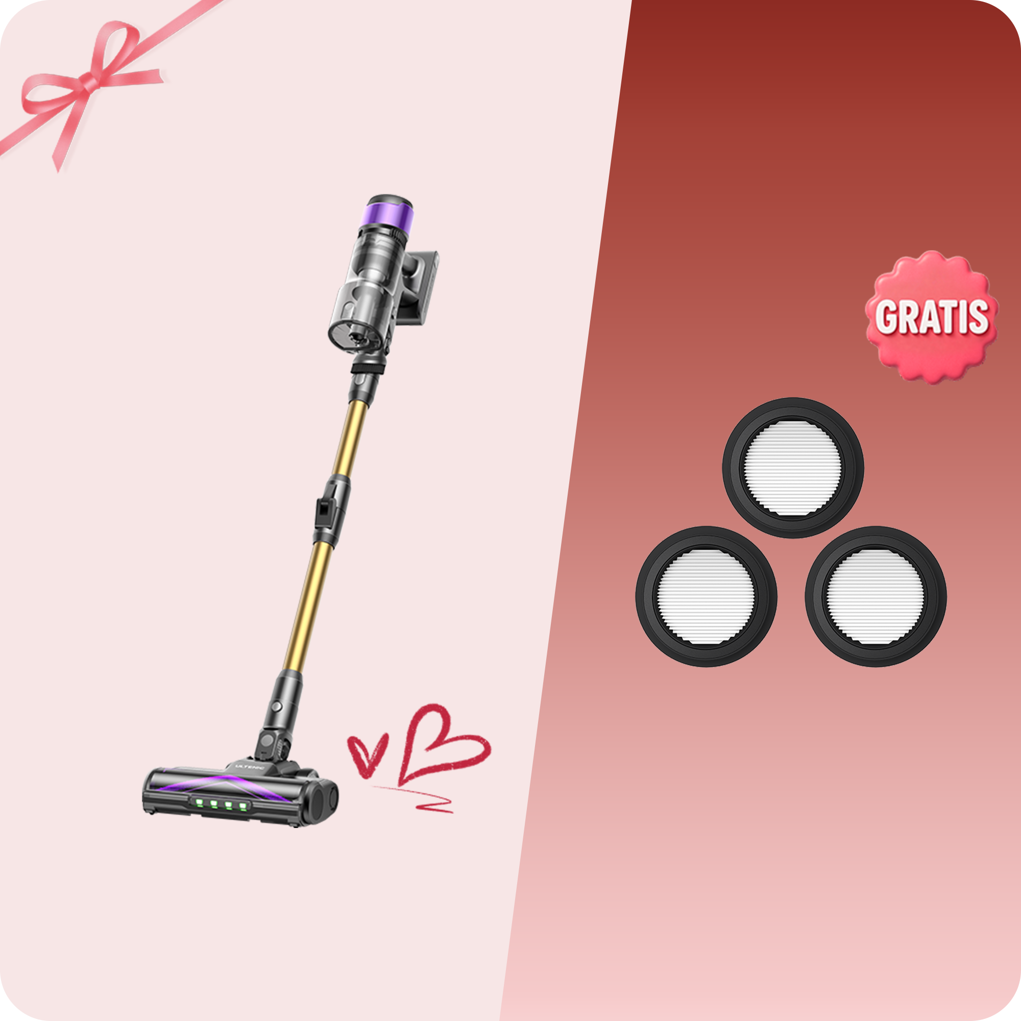 Ultenic U20 Akku-Staubsauger